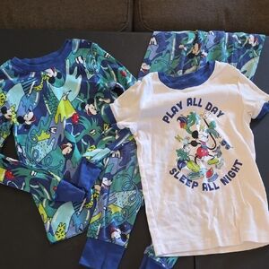 Disney 3Pc Mickey PJ Set